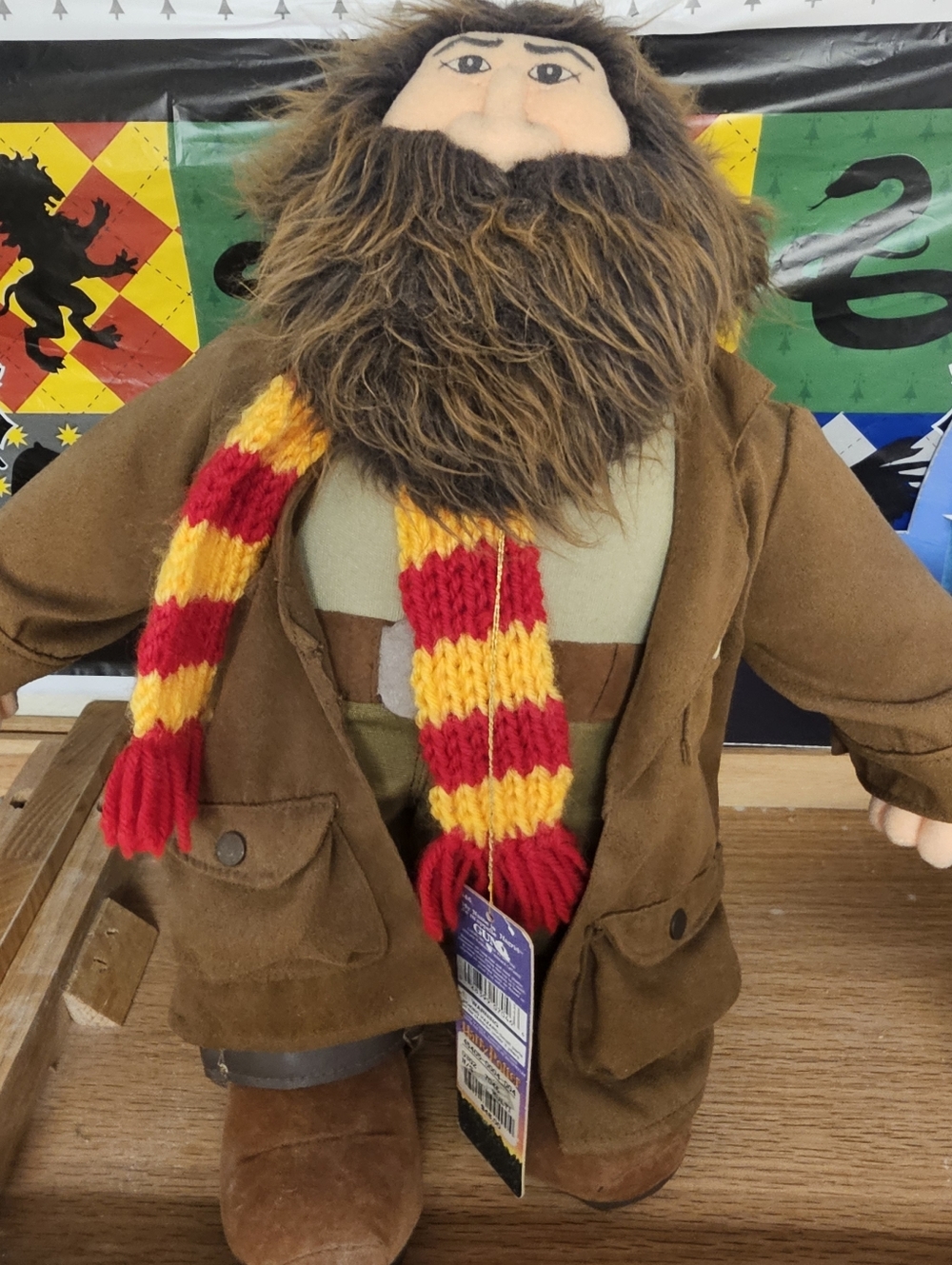 Harry Potter Hagrid 16" Plush Gund Doll With Tags